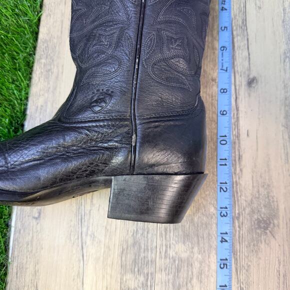 Ariat Women - Size 8.5B - Black Heritage Cowboy Boots 15770 - Picture 11 of 11